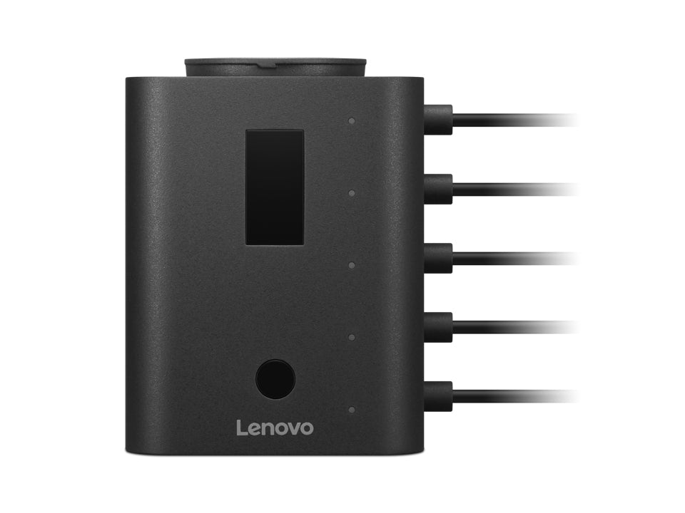 LENOVO Chrome Smart Charger Charging station 19Watt 1 A 5 output connectors (USB-C) black Worldwide