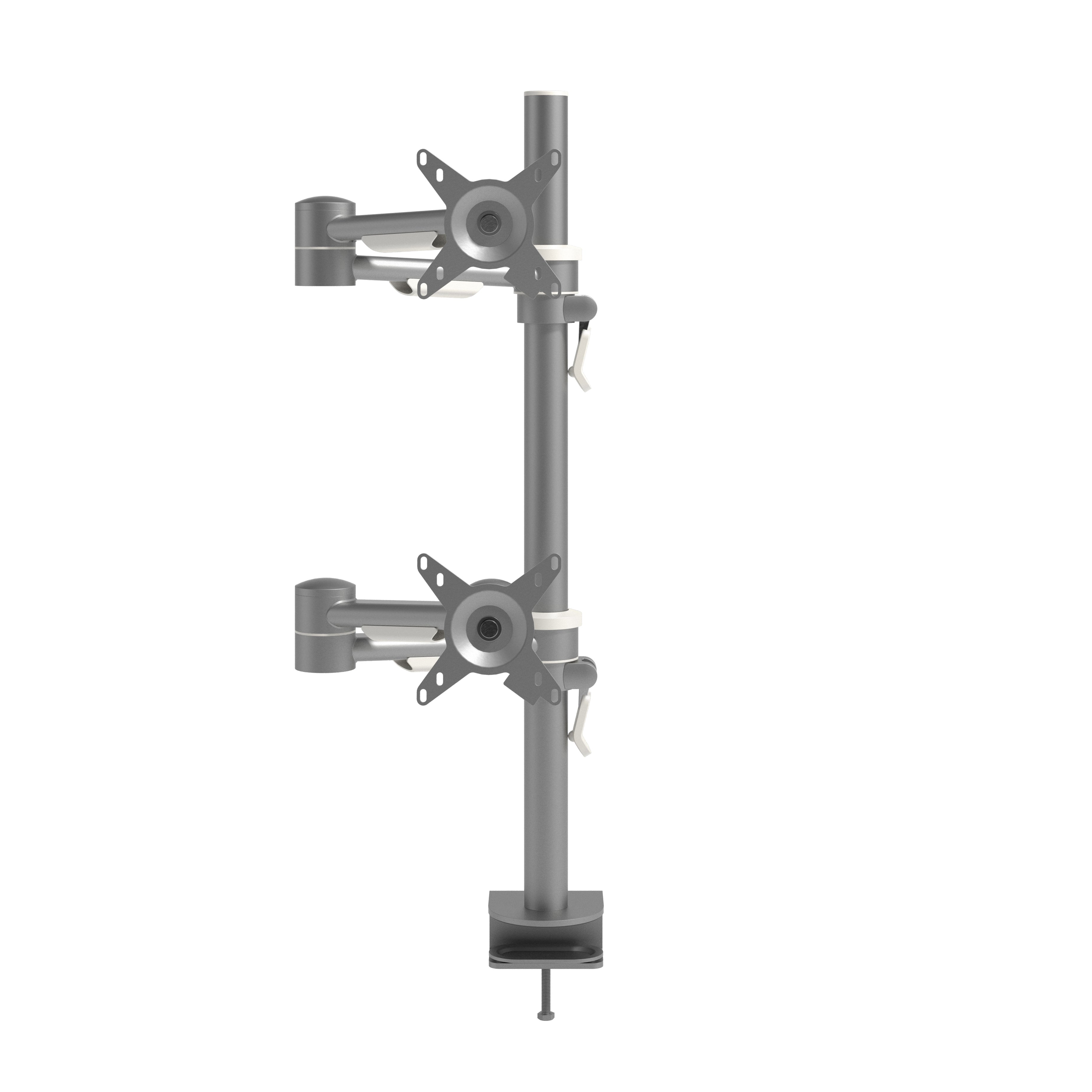 DATAFLEX Bras à fixer / pincer Viewmate 52682 - 2 écrans