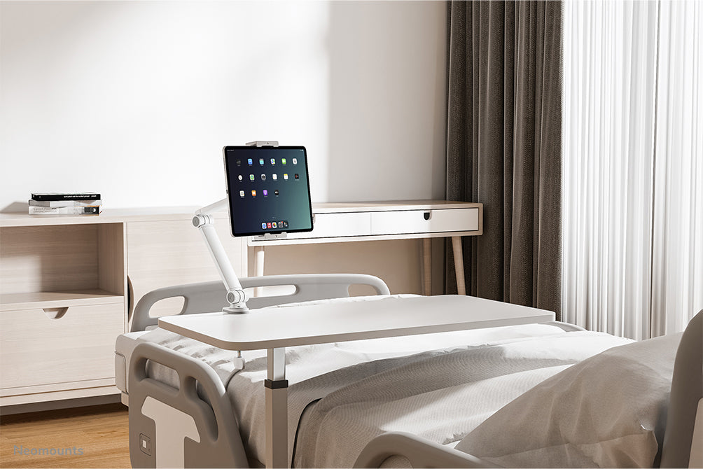 NEOMOUNTS DS15-545WH1 Support pour tablette à pince pour bureau 4.7-12.9p - universel - orientable