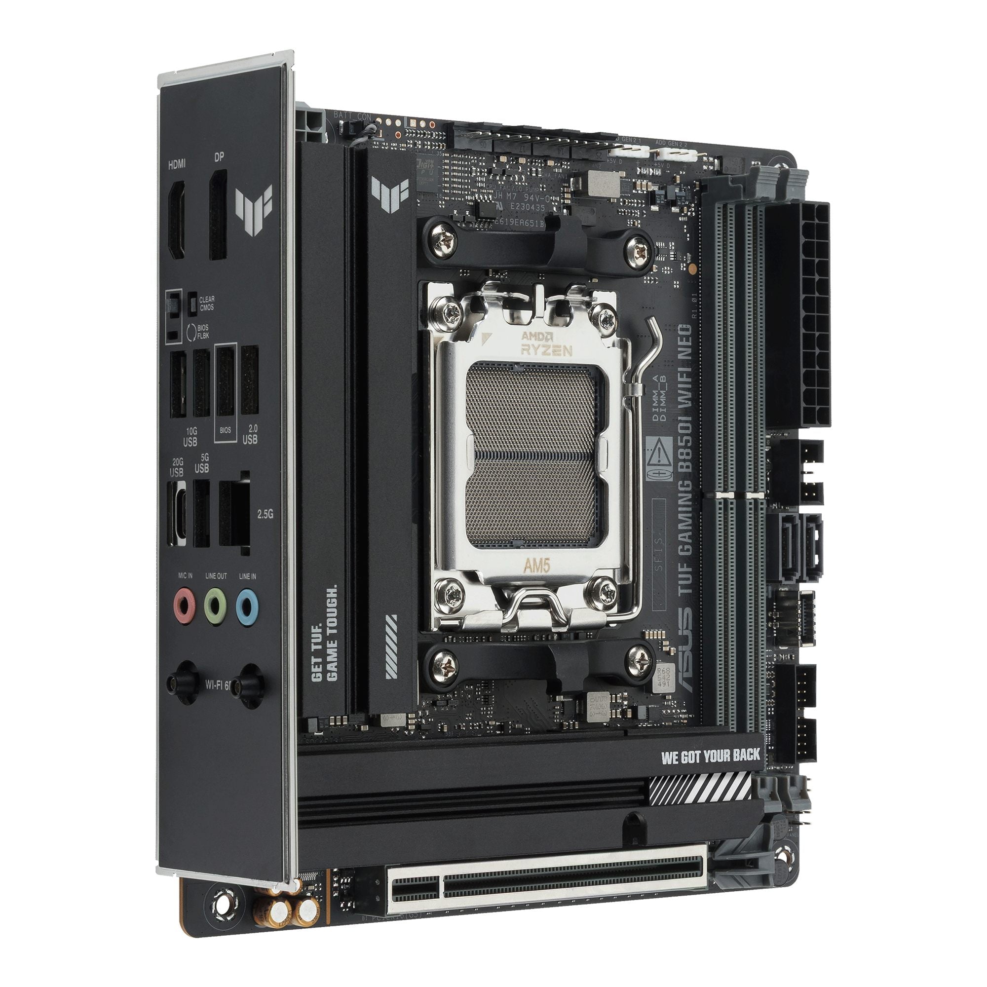 ASUS TUF GAMING B850I WIFI NEO AM5 MB