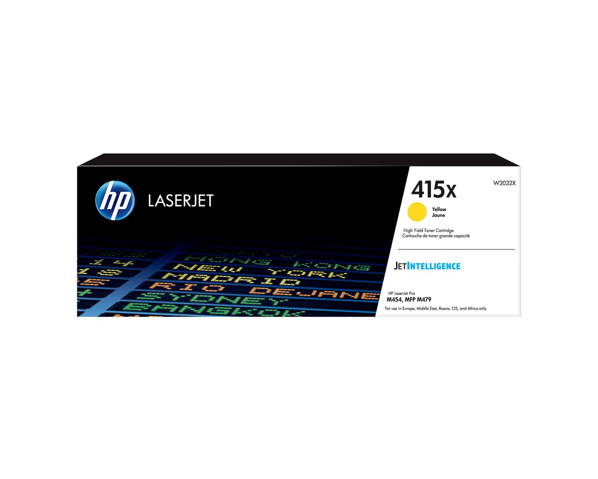 HP 415X Yellow LaserJet Toner Cartridge
