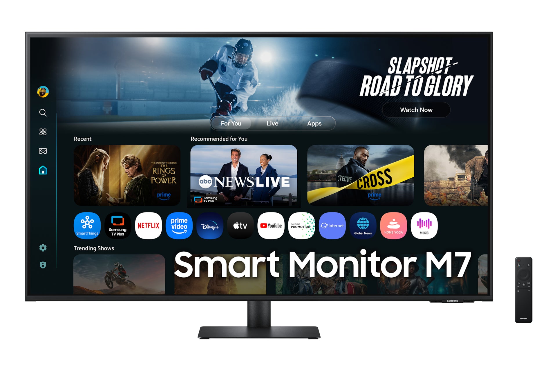 "Samsung M7 M70F écran plat de PC 109,2 cm (43"") 3840 x 2160 pixels 4K Ultra HD LCD Noir"