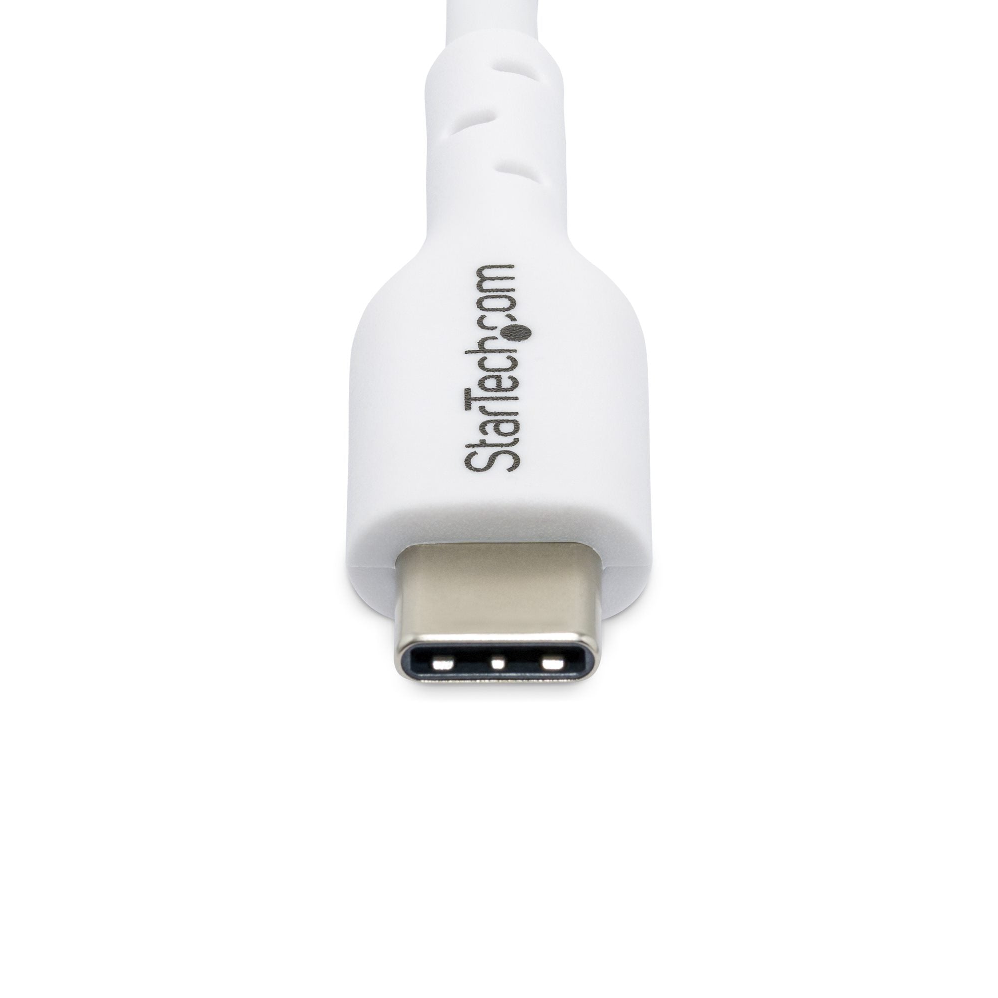 2m 6.6ft White USB-C Cable 2 Pack