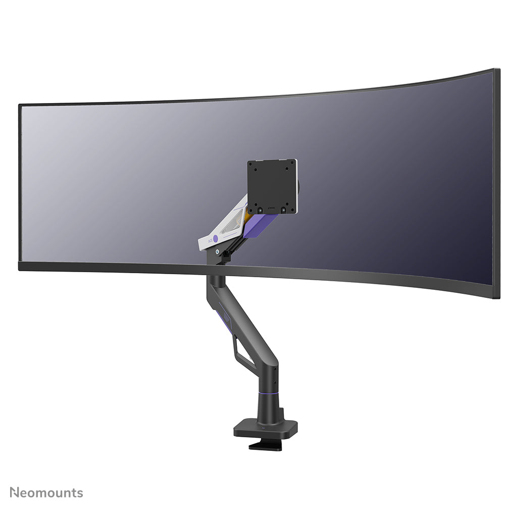 NEOMOUNTS ACE DS70-256BL1-Support à fixer gaming pour écran simple - 24-57" - 2-30 kg -ressort à gaz - arrêt à 180°- inclinaison