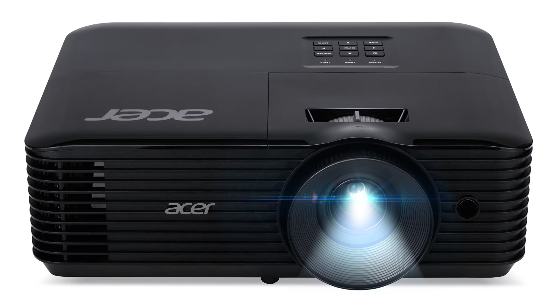ACER H5386BDi DLP 720p 1280x720 16:9 4500 ANSI Lumen 20.000:1 35DB HDMI VGA RCA USB A wireless projection white