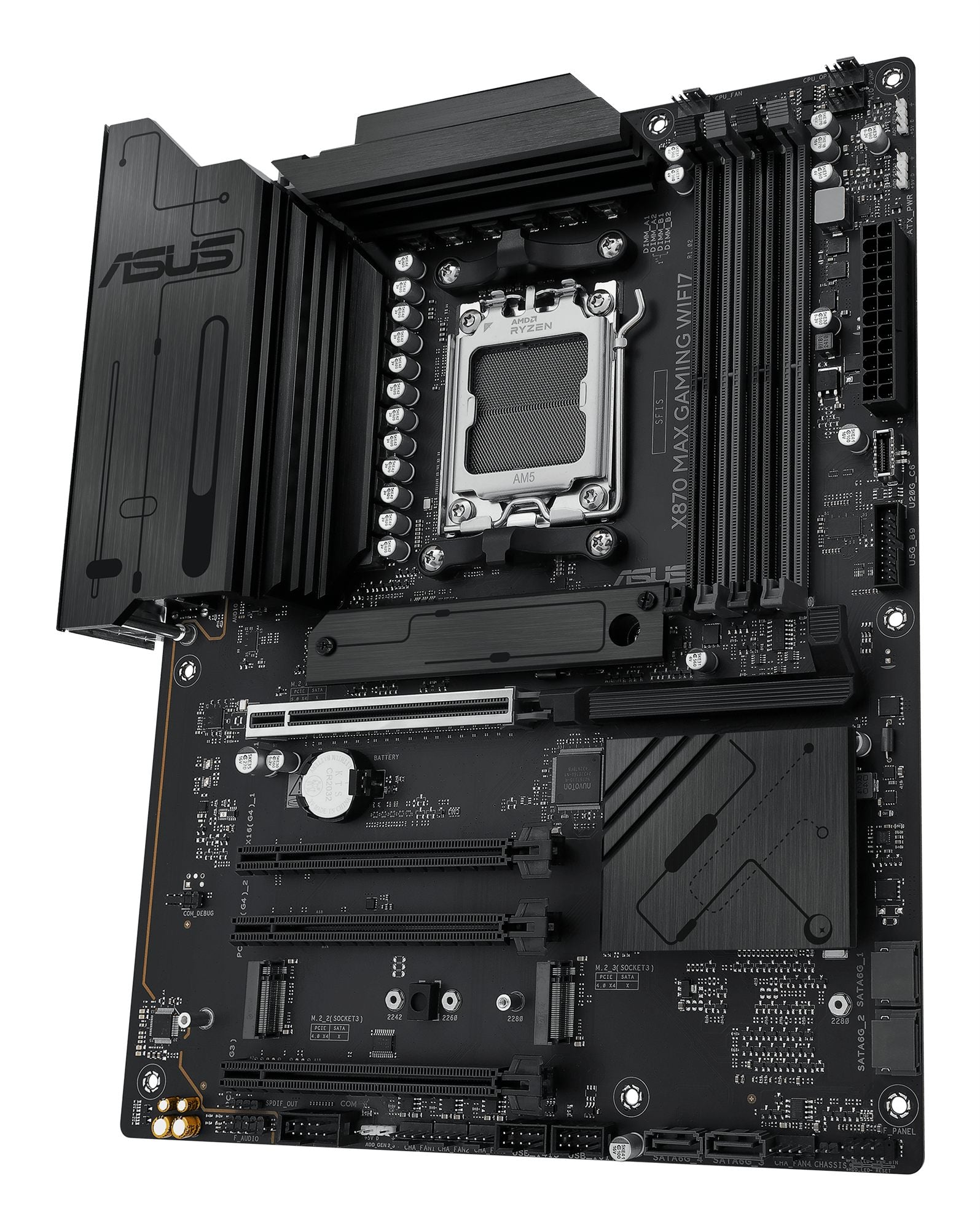 ASUS X870 MAX GAMING WIFI7 AM5 MB 4xDDR5