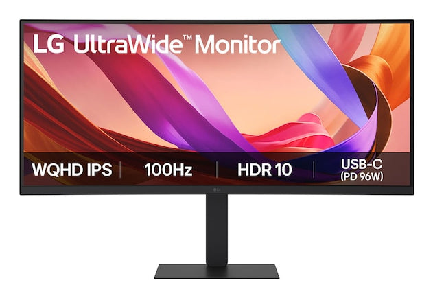 34" Curvo IPS 3440x1440 USB-C 96W RJ45