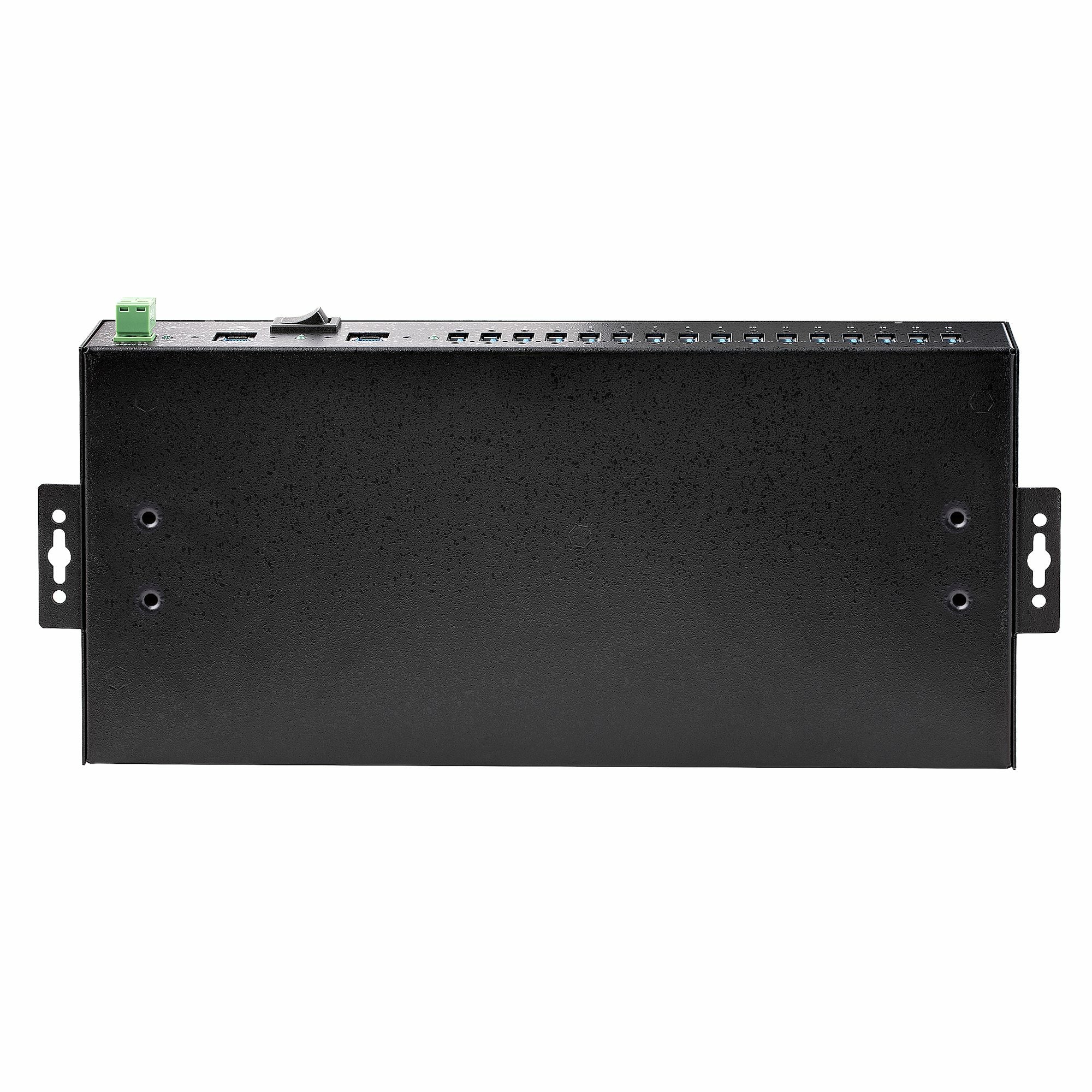 16-Port Industrial USB 5Gbps Hub/Switch