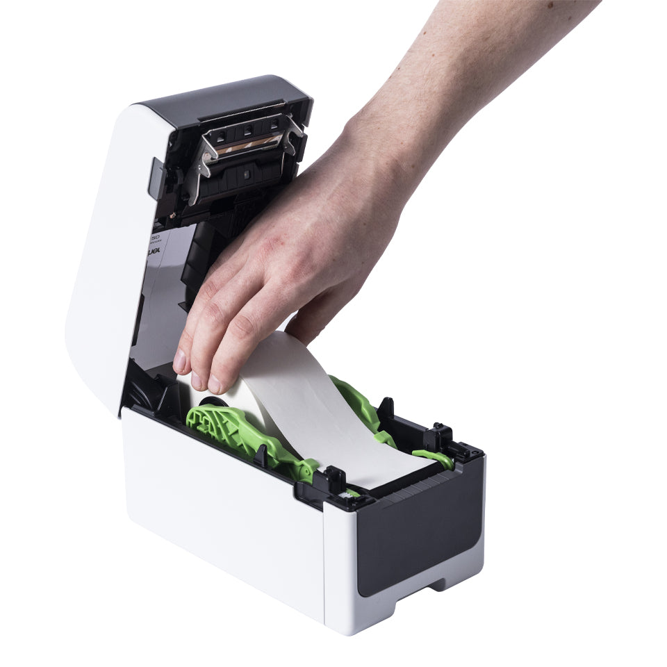 BROTHER 2p label printer USB connection 300dpi Ethernet battery possible
