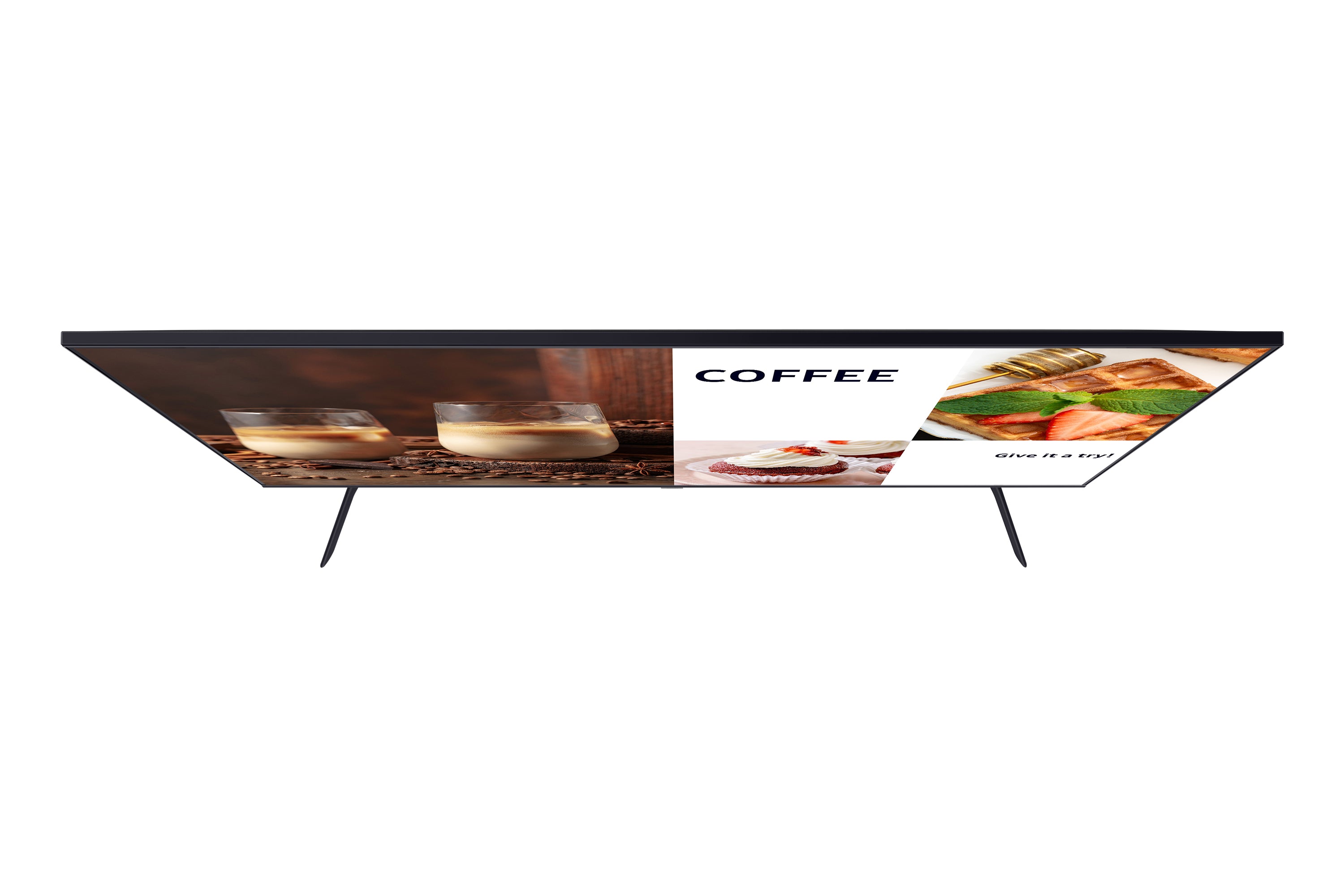 "Samsung LH55BECHLGUXEN affichage de messages Panneau plat de signalisation numérique 139,7 cm (55"") LED Wifi 4K Ultra HD Noir Intégré dans le processeur Tizen"