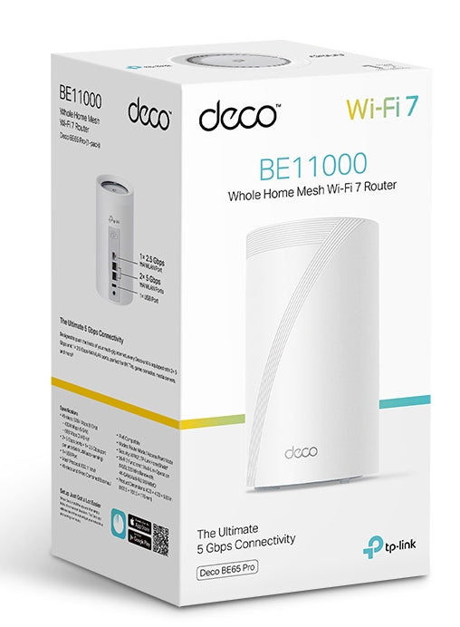 TP-LINK WiFi tri-bande 9Gbit/s 5764Mbit/s 6GHz + 2882Mbit/s 5GHz + 688Mbit/s 2.4GHz