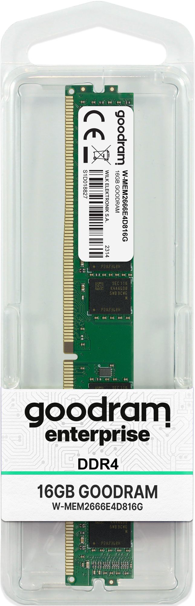 Module de Mémoire Goodram DRAM ECC 32 Go 2666 MHz DDR4 DRx8 1.2V
