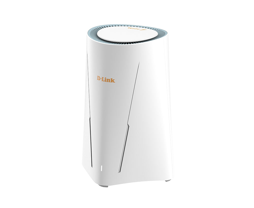 D-LINK Routeur de bureau 5G NR/4G LTE Wi-Fi 7 BE3600 1 port LAN 2.5GB 1 port WAN/LAN 2.5GB Wi-Fi BE3600