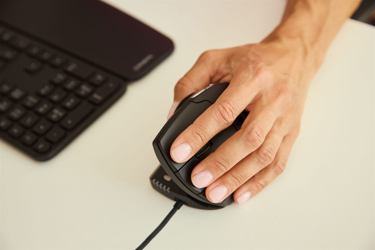 CONTOUR DESIGN Souris verticale Unimouse filaire, gaucher