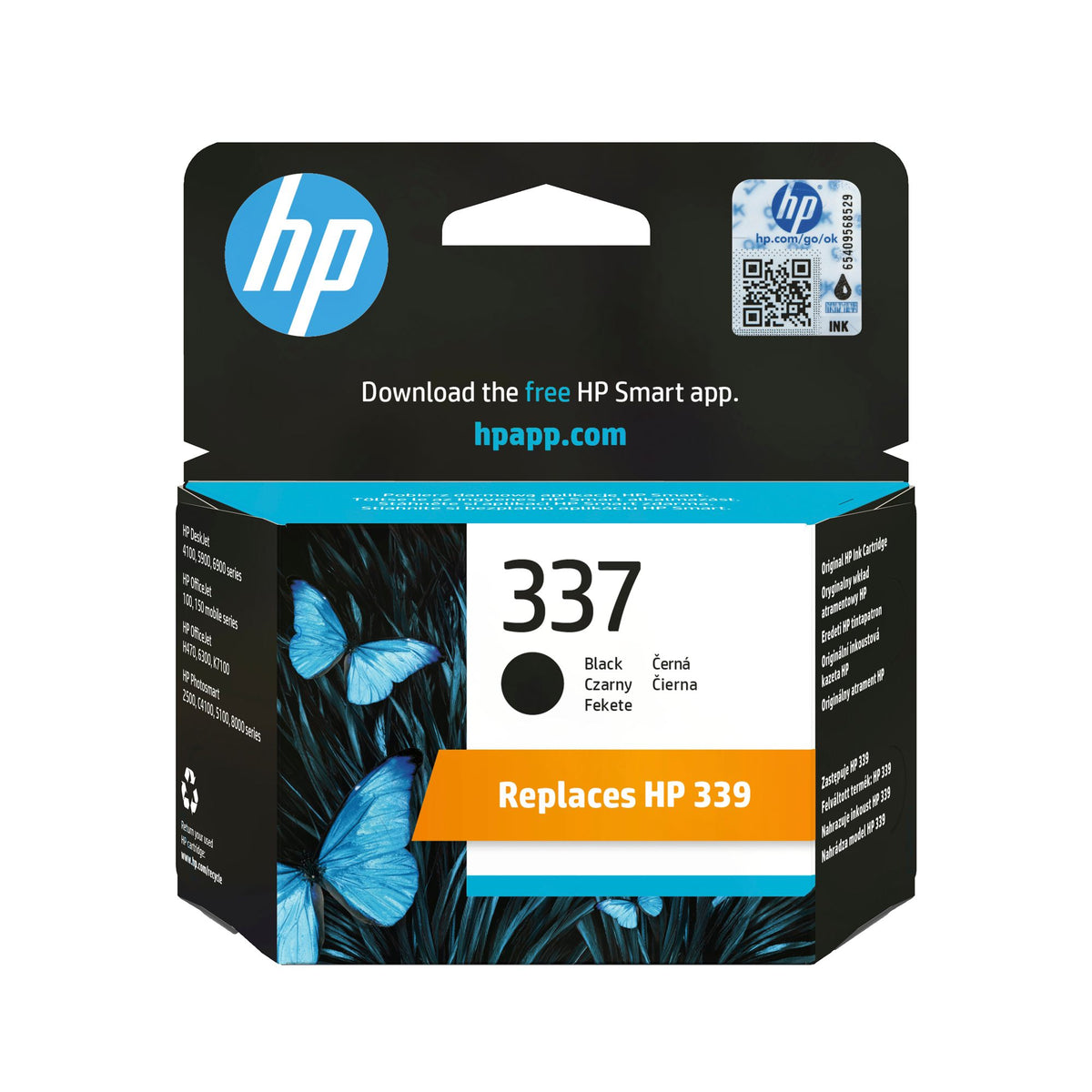 HP 337 original Ink cartridge C9364EE UUS black standard capacity 11ml 400 pages 1-pack WCF (P)