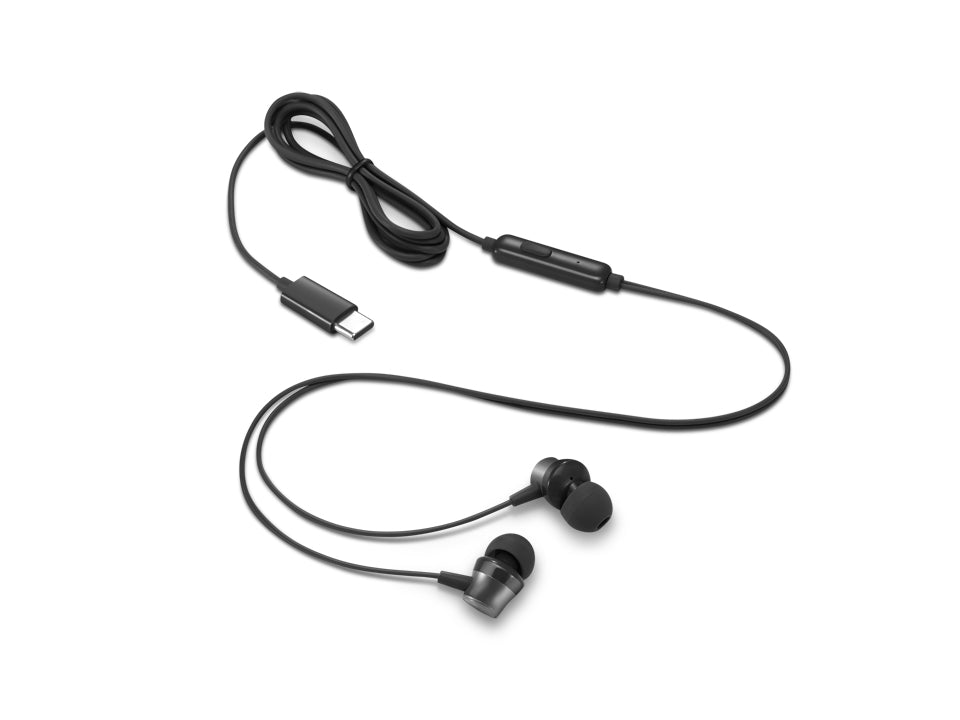 LENOVO USB-C Wired In-Ear Headphones with inline control