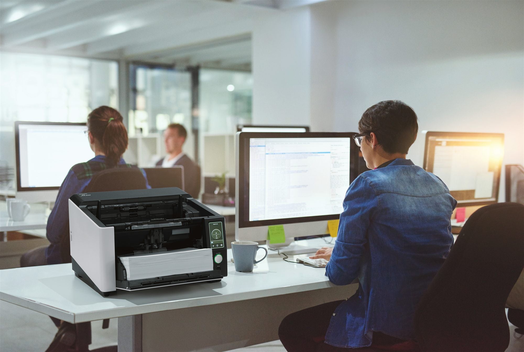 RICOH fi-8820 120ppm/240ipm A3 Duplex ADF USB3.2 Gigabit LAN Mid-Volume Production Scanner