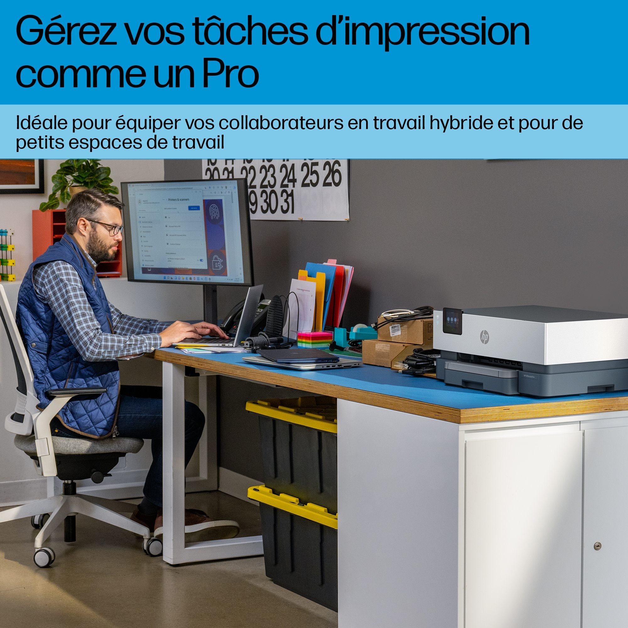 HP Officejet Pro 9110b Printer colour Duplex inkjet A4 1200x1200dpi 22ppm mono 18ppm colour 250sheets USB LAN Wi-Fi Bluetooth 5.0 LE