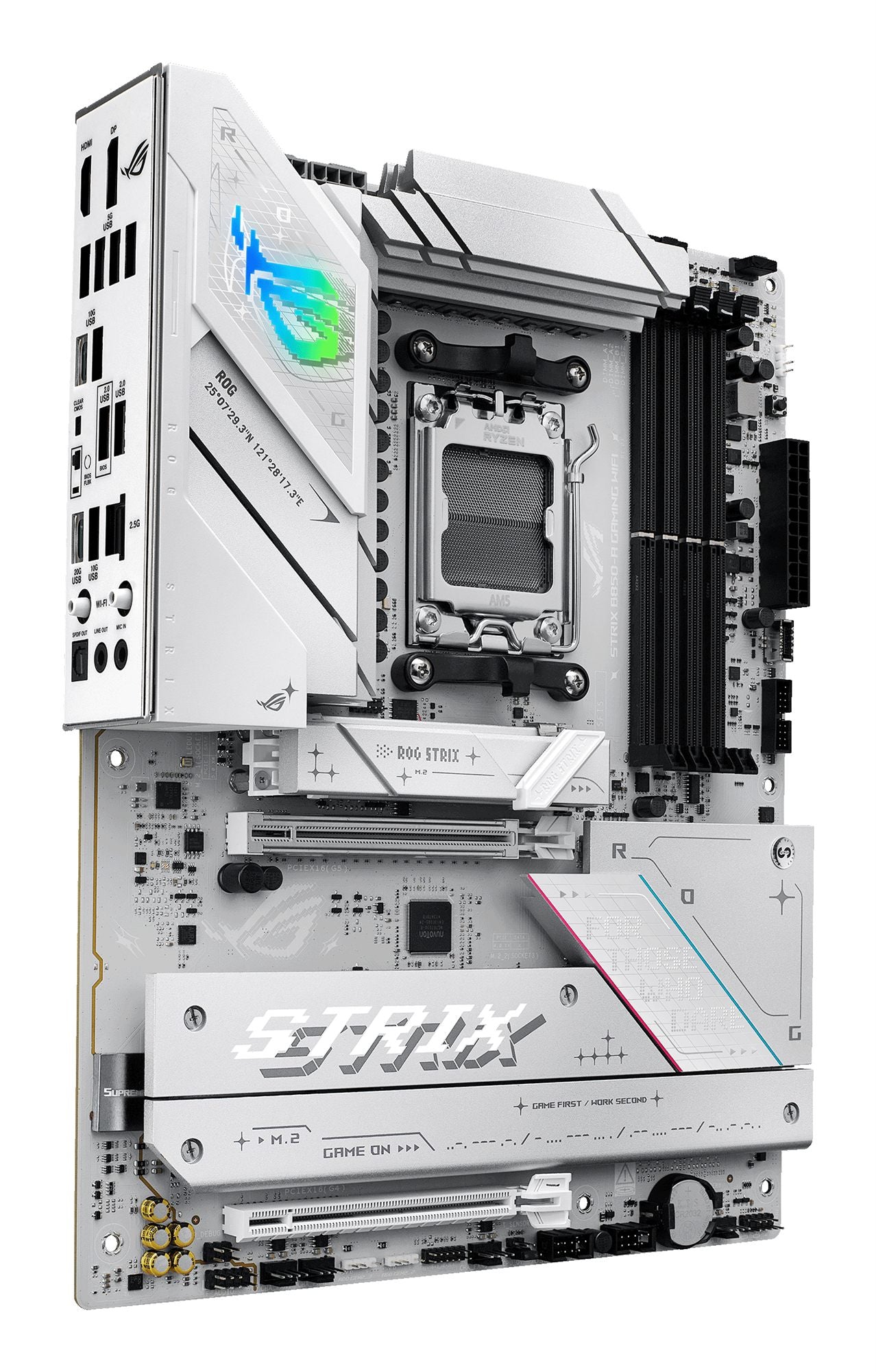 ASUS ROG STRIX B850-A GAMING WIFI AM5 DDR5 ATX MB 1xHDMI 1xDP 4xM.2 2xSATA