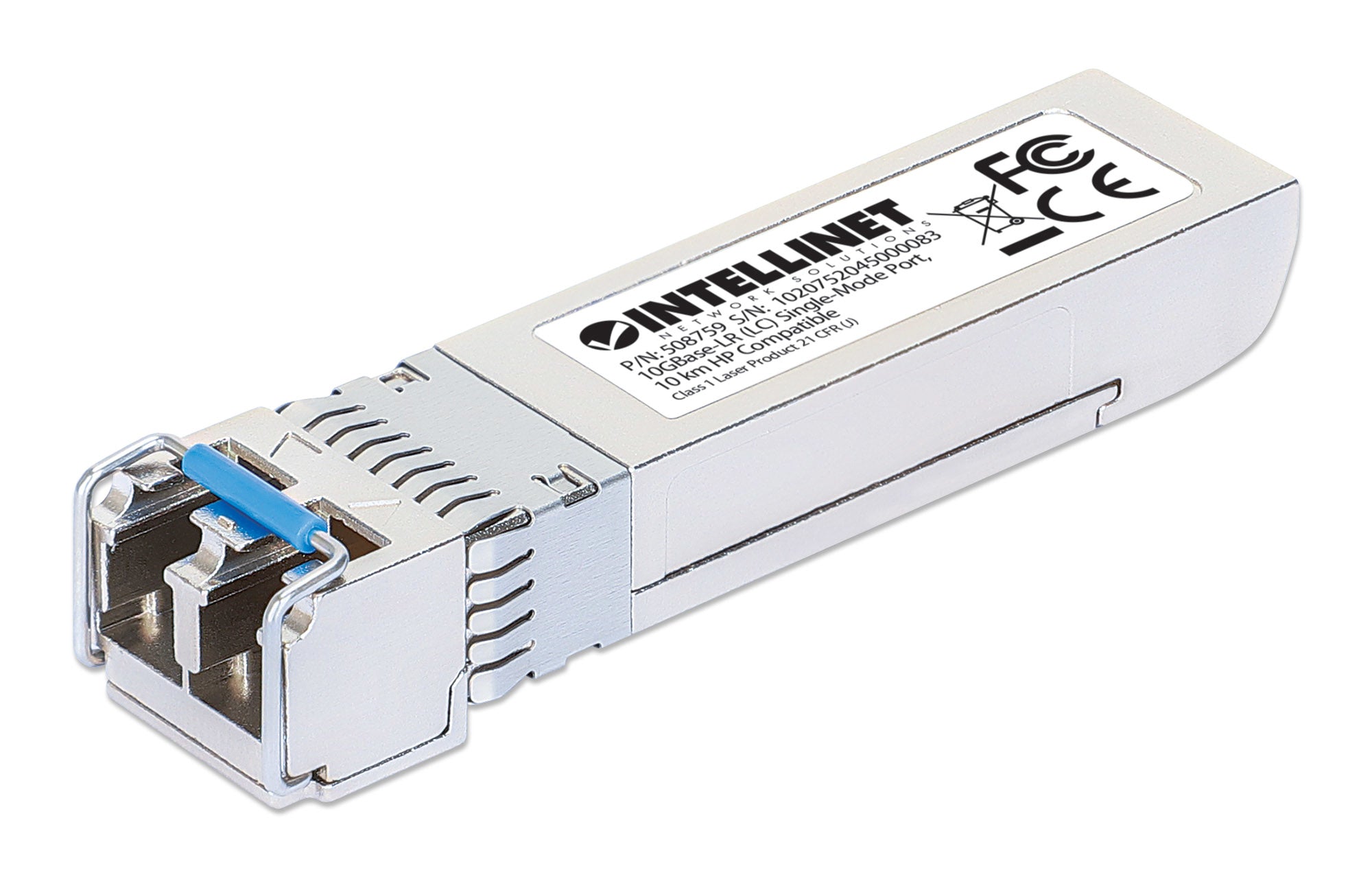 Intellinet 508759 module émetteur-récepteur de réseau Fibre optique 10000 Mbit/s SFP+