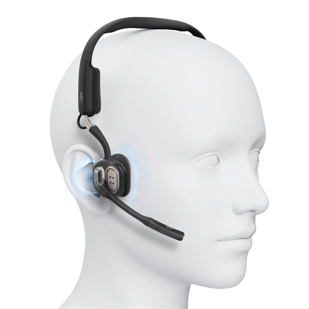 SHOKZ Casque sans-fil conduction osseuse OpenMeet UC USB-A