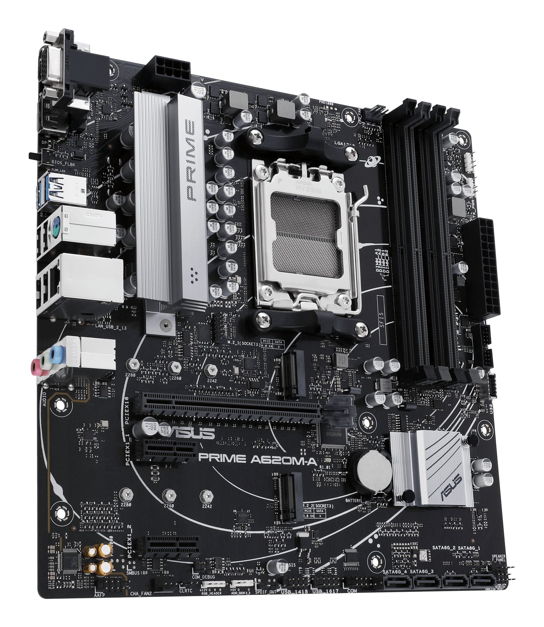 ASUS PRIME A620M-A-CSM AM5 MB 4xDDR5 4xSATA 2xM.2