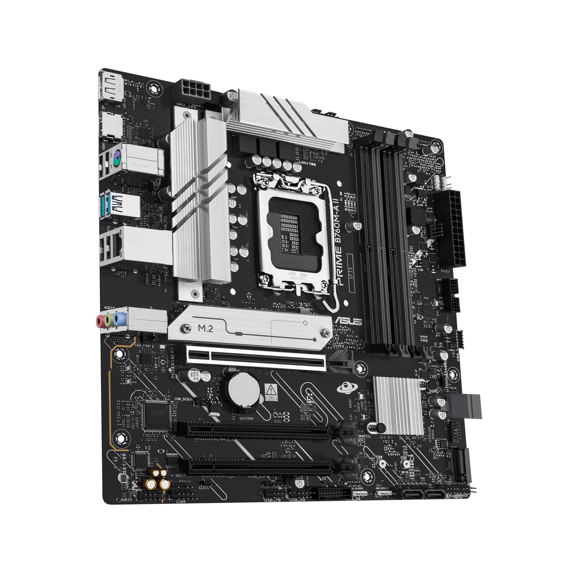 ASUS PRIME B760M-A II-CSM LGA 1700 mATX motherboard DDR5 PCIe 5.0 1xHDMI 1xDP 2xM.2 4xSATA
