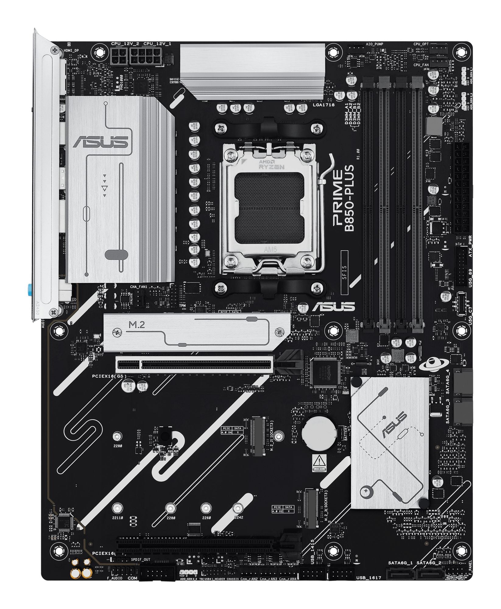ASUS AMD B850 DDR5 ATX motherboard 1xHDMI 1xDP 3xM.2 4xSATA