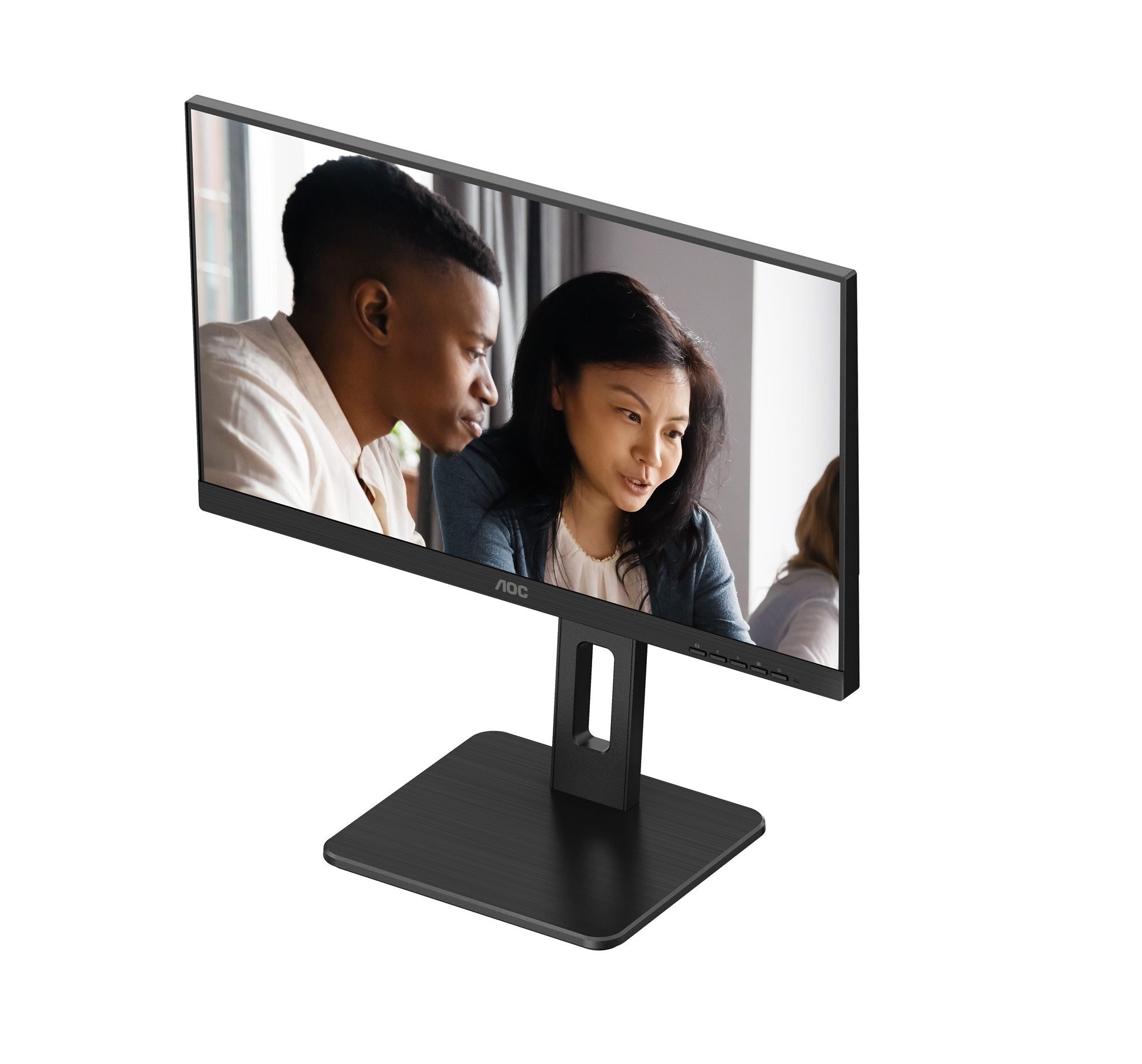 AOC 22E2UMF 22" 1920 x 1080 Full HD (1080p) @ 75 Hz - VA - 3000:1 - HDMI, VG DisplayPort - haut-parleurs - noir - ajustable