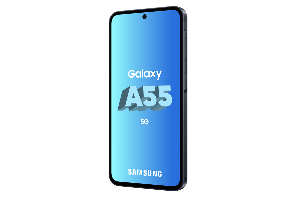 Samsung A556 Galaxy A55 5G (Double Sim - 6.6", 256 Go, 8 Go RAM) Bleu Nuit
