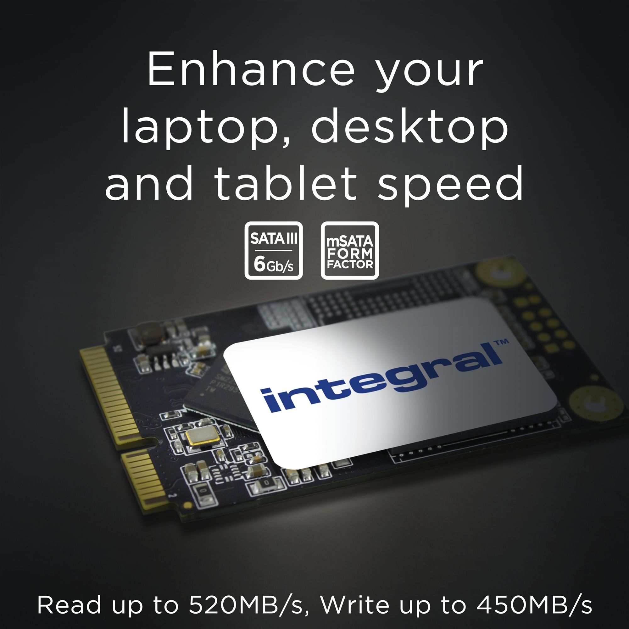 128GB SSD MSATA MO-300 SATA 3 R-480MB/s
