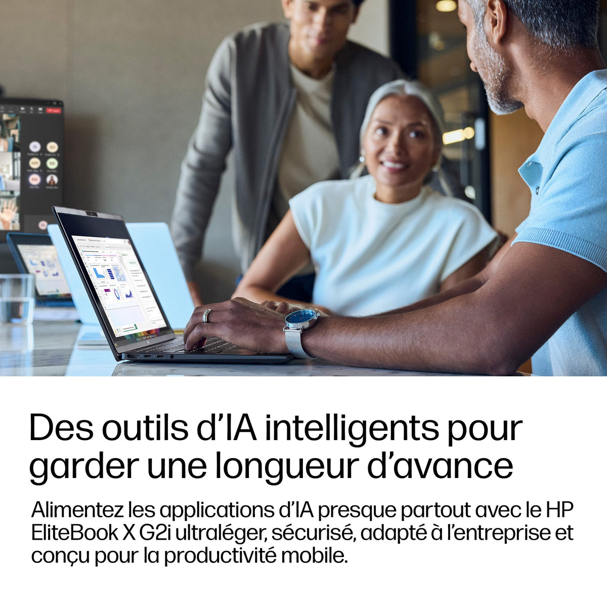 HP EliteBook X G2i AI Intel Core Ultra X7 358H 14p WUXGA 64Go LPDDR5X 1To SSD be+BT LTE 5G 3C Batt FPS UMA W11P NG PRM 1yr Wrty