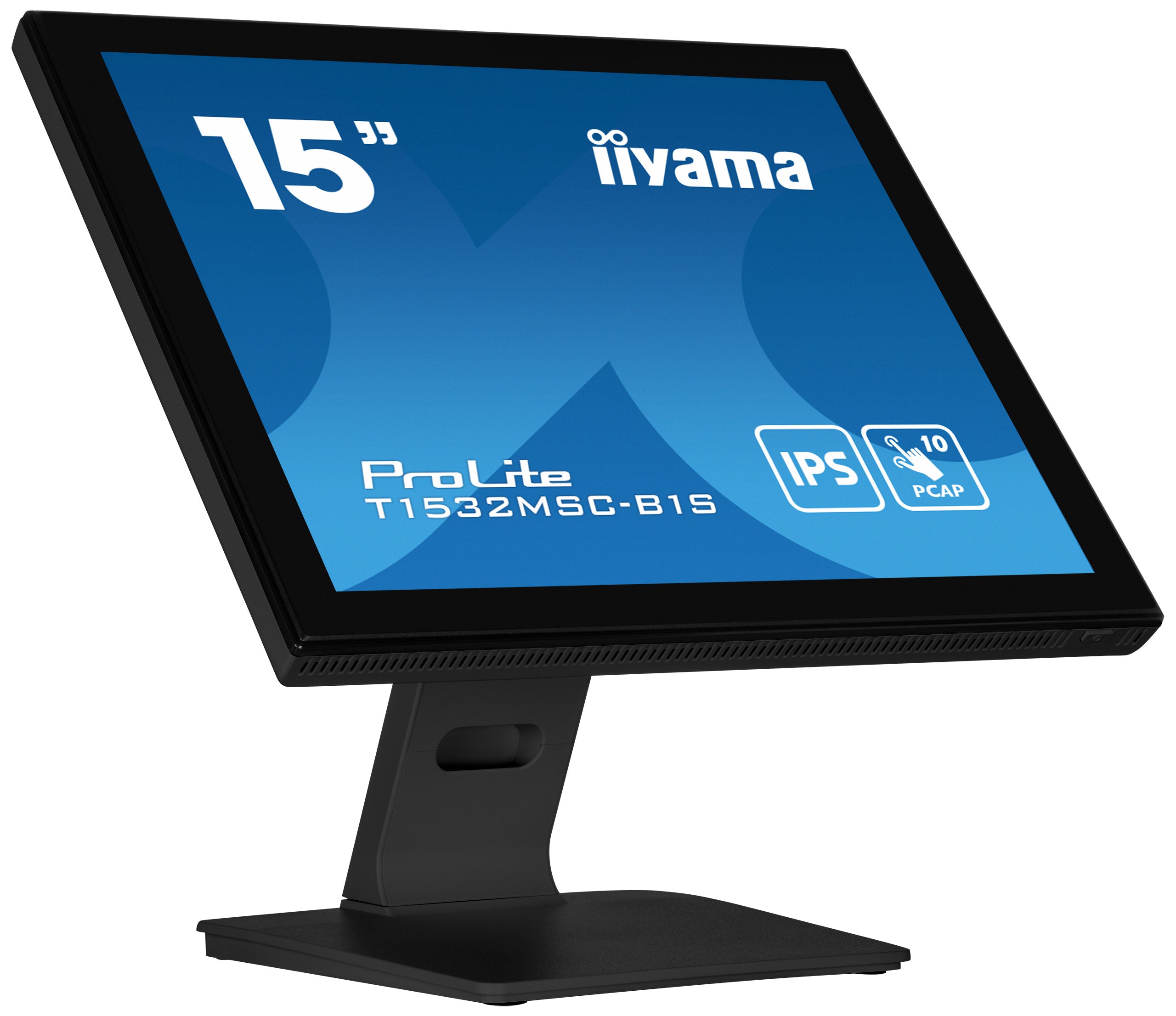 15" PCAP Bezel Free Front 10P Touch 1024