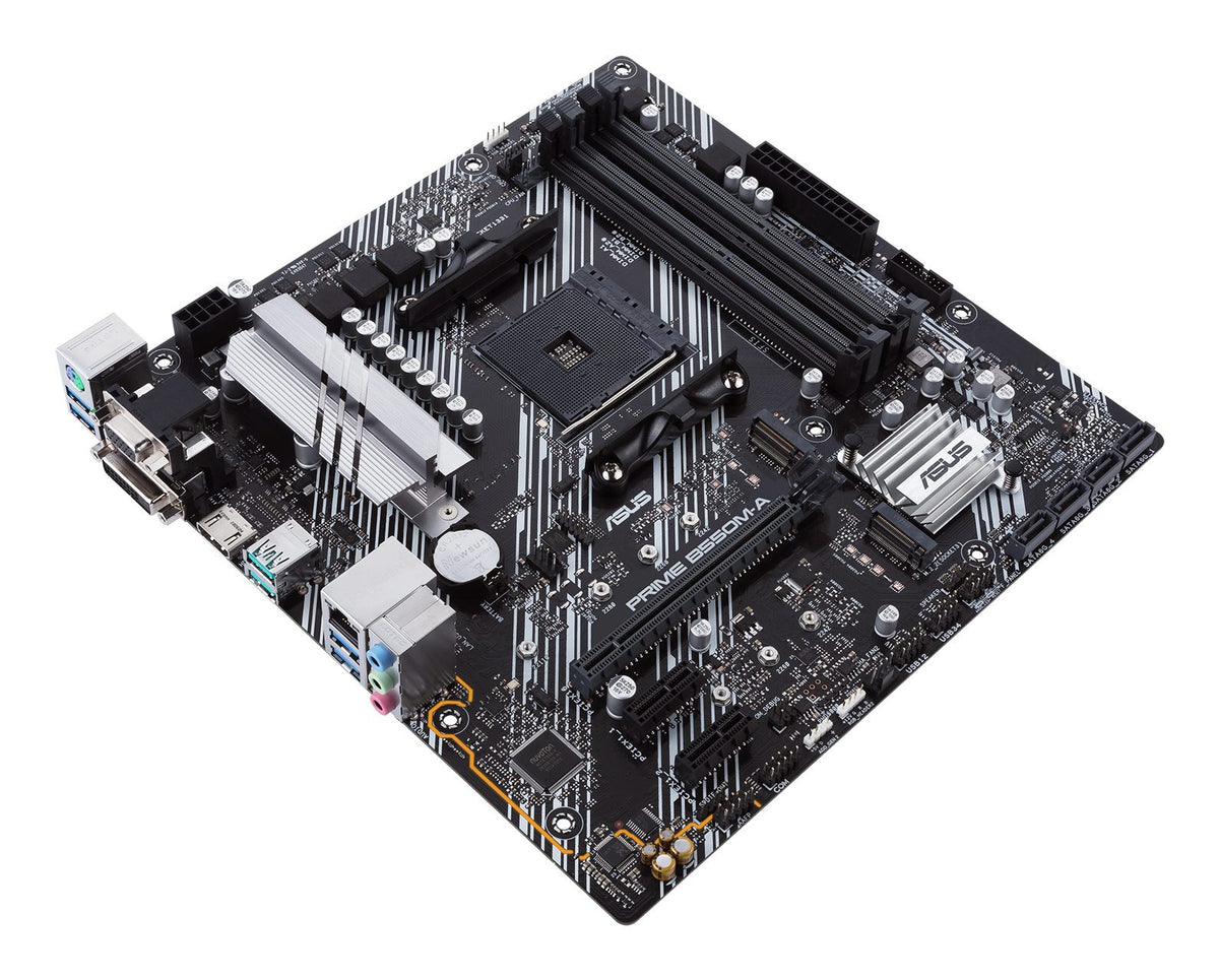 ASUS Prime B550M-A/CSM - AMD - Emplacement AM4 - AMD Ryzen™ 3 de 3e génération - AMD Ryzen 5 de 3e génération - DDR4-SDRAM - 128 Go - DIMM
