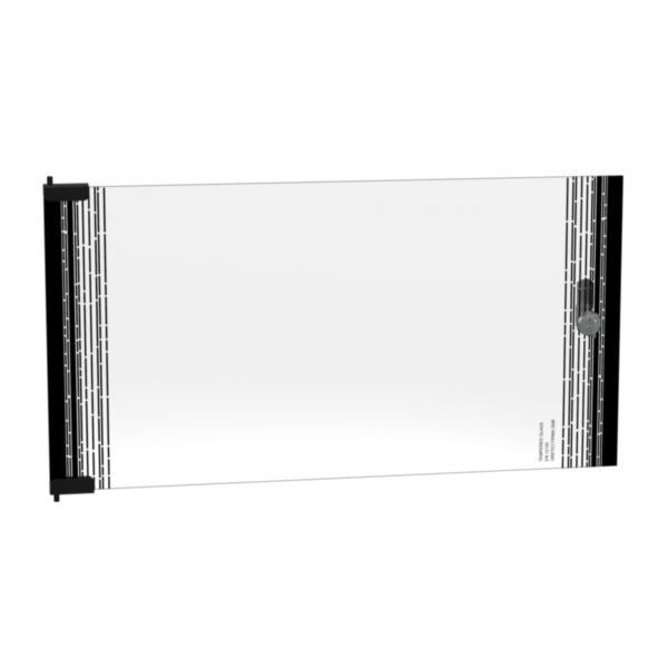 LEGRAND Porte en verre complète pour coffret Linkeo 19pouces 15U RAL7016