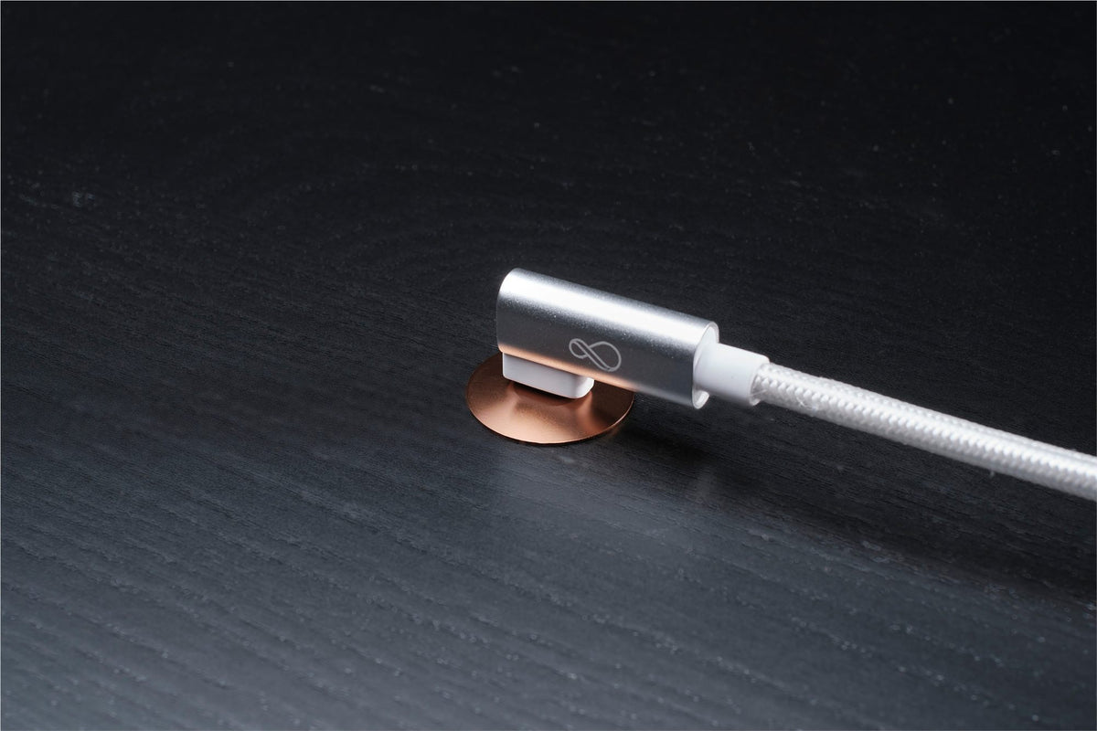 Ochno USB-C-to-C Cable Gen2 angled 0.7m white