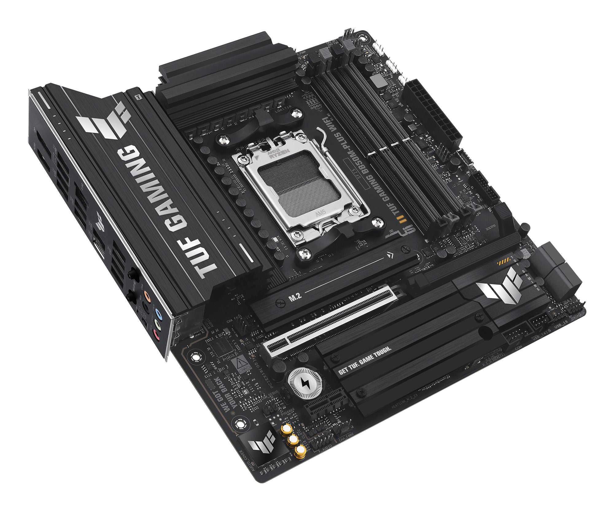 ASUS TUF GAMING B850M-PLUS WIFI AM5 DDR5 micro ATX MB 1xHDMI 1xDP 3xM.2 4xSATA
