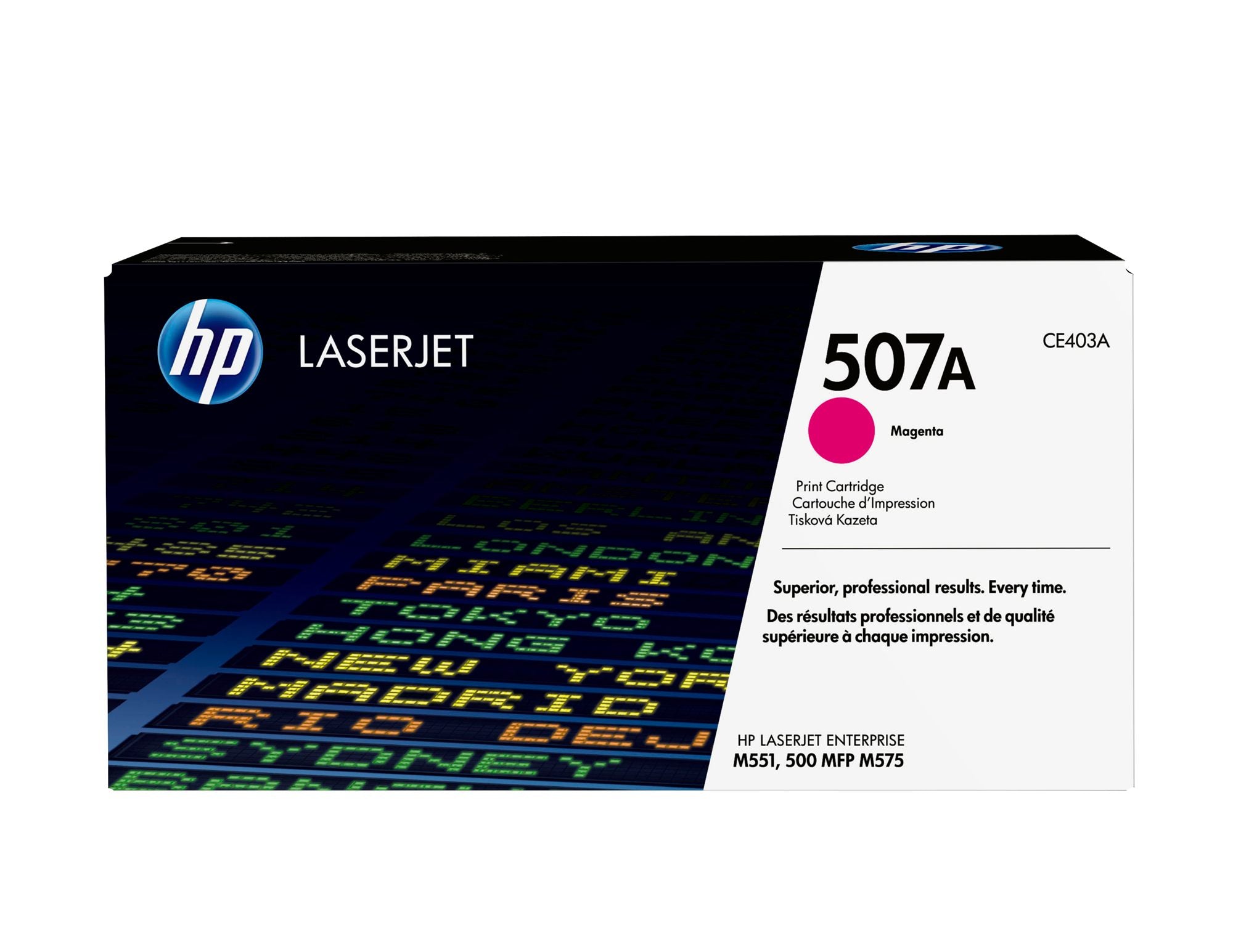 HP 507A original Toner cartridge CE403A magenta standard capacity 6.000 pages 1-pack