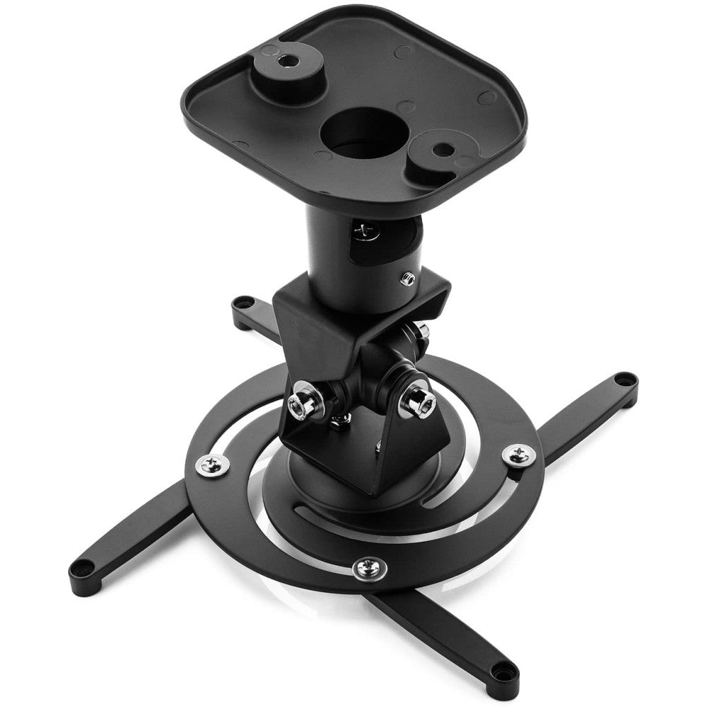 Support de projecteur au plafond rotatif noir Techly ICA-PM 100BK 22cm