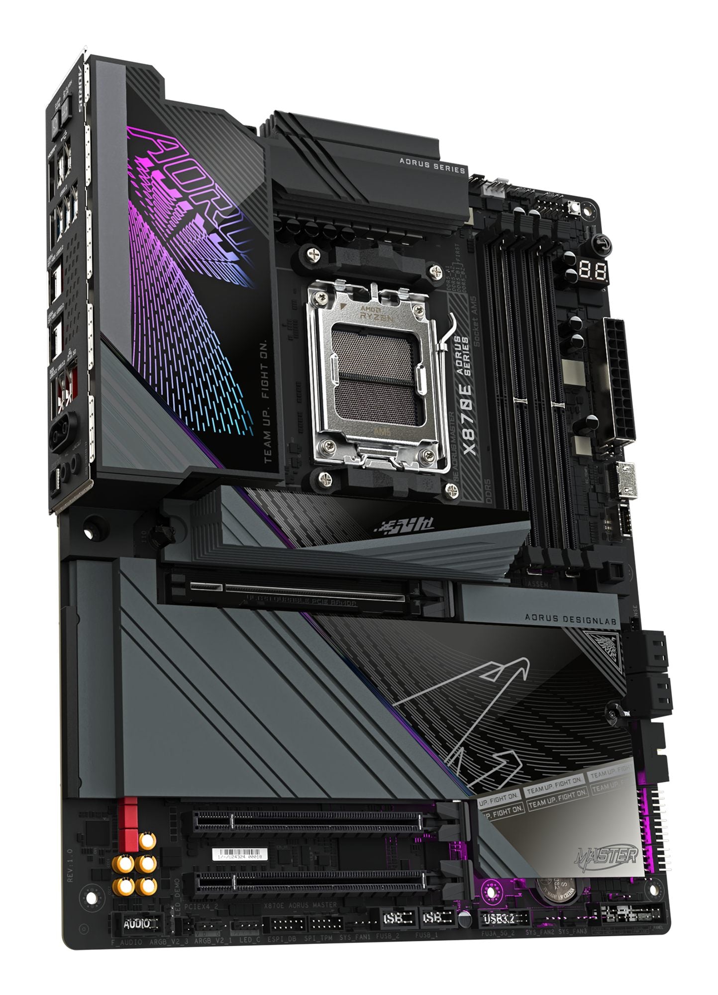 GIGABYTE X870E AORUS MASTER carte mere AMD X870 Emplacement AM5 ATX