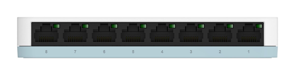 D-LINK Switch 8 Ports 10/100/1000 MBPS Non Rackable - Non Manageable