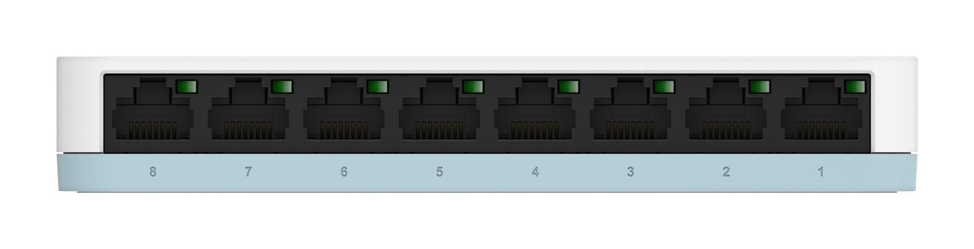 D-LINK Switch 8 Ports 10/100/1000 MBPS Non Rackable - Non Manageable