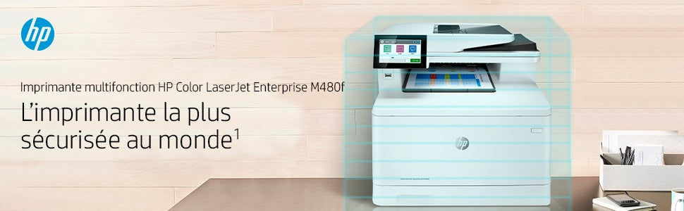HP Color LaserJet Enterprise MFP M480f MFP colour laser A4 27ppm Copy 27ppm Print 300sheets USB LAN