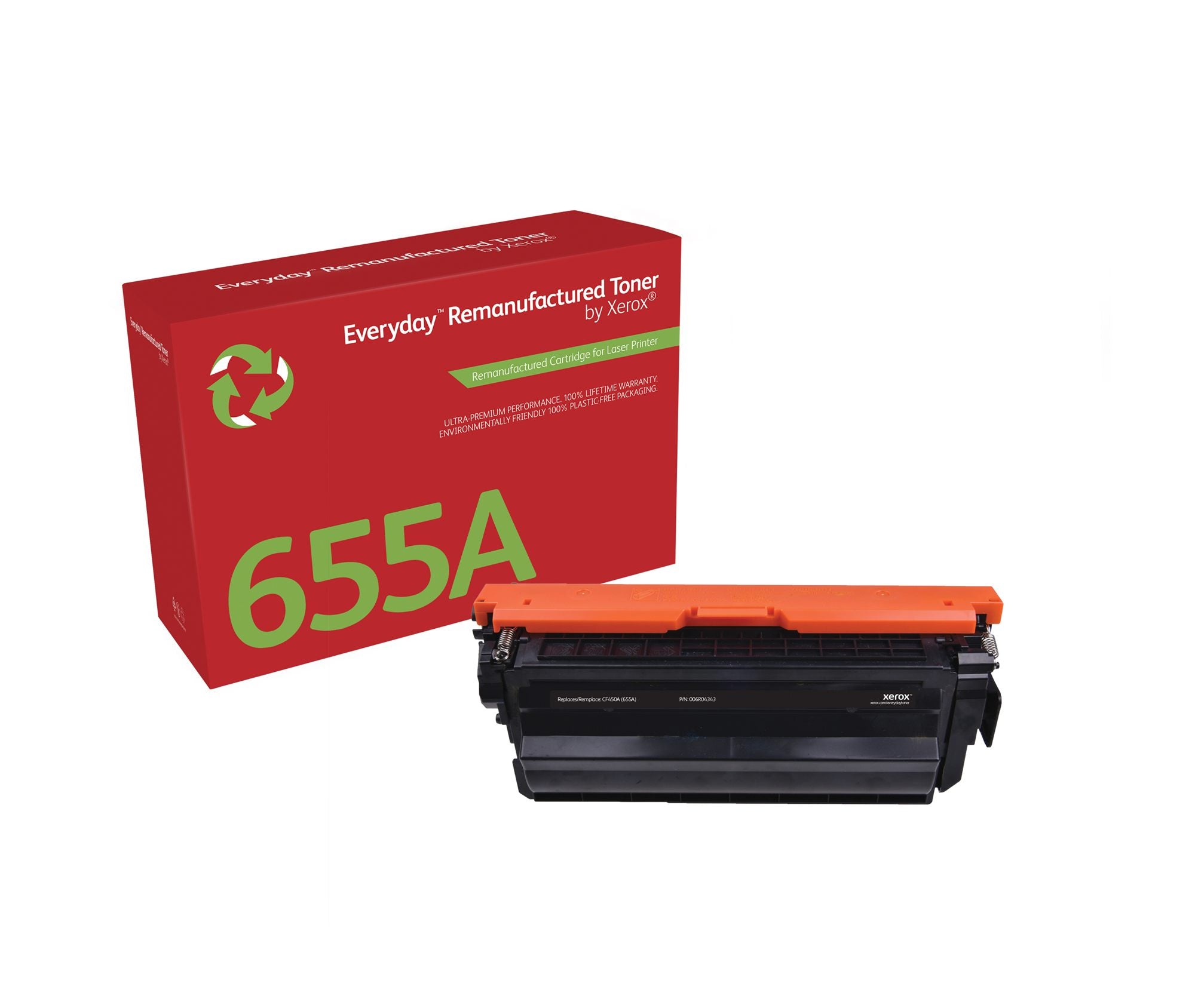ED Black Toner comp w/HP 655A CF450A SC