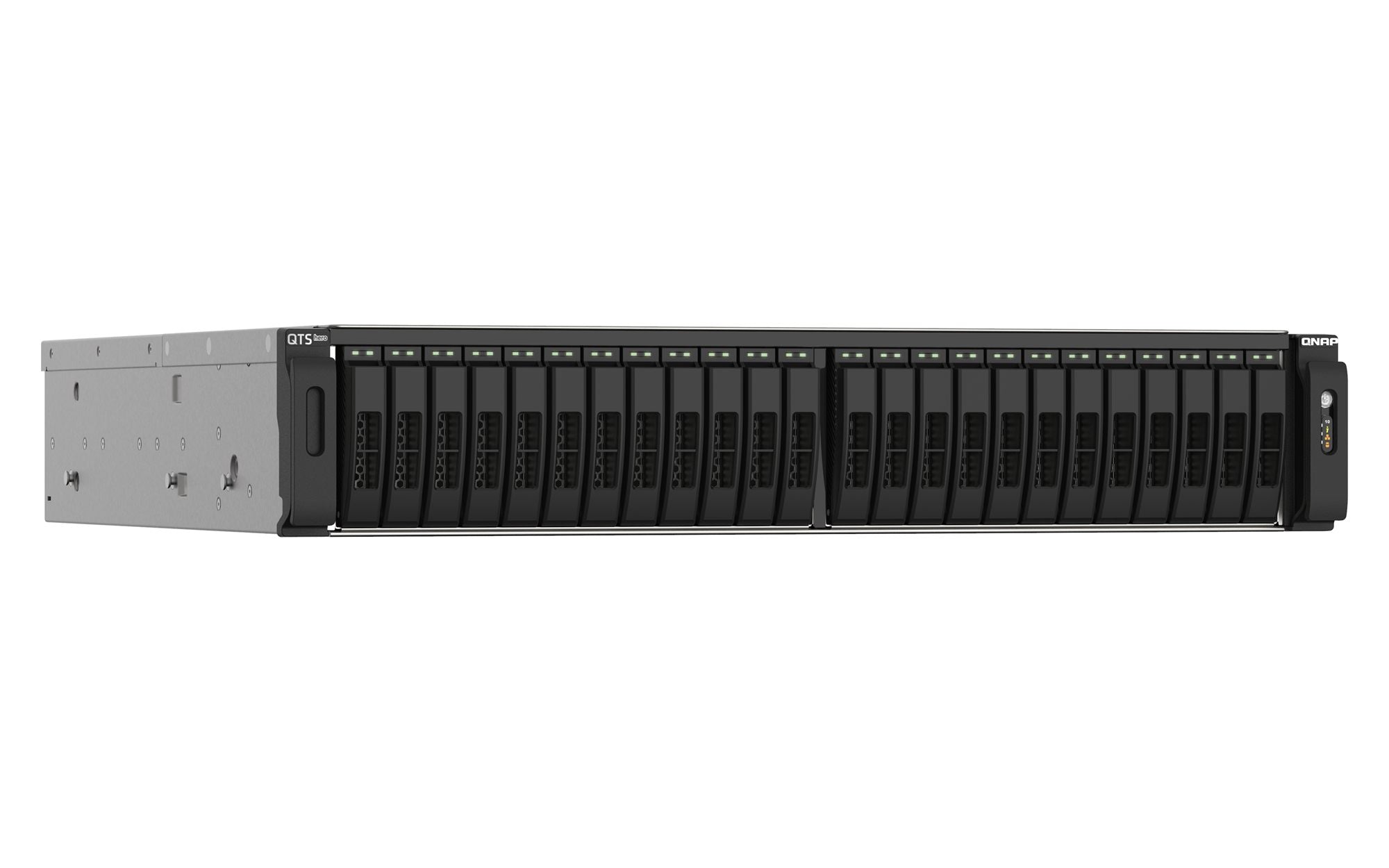 QNAP 24-Bay all-flash NAS NVMe Gen3 x4