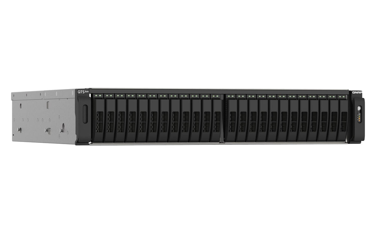 QNAP 24-Bay all-flash NAS NVMe Gen3 x4