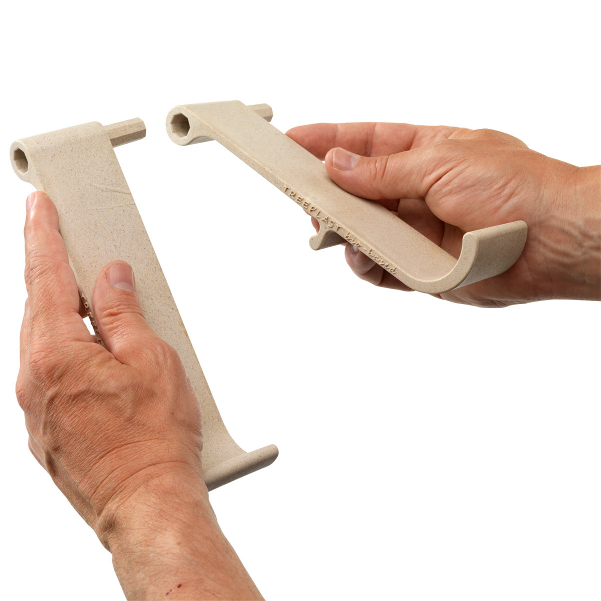 R-GO TOOLS Support pour PC et tablette Treepod, chêne