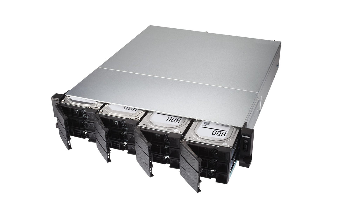 QNAP 18-Bay SATA 6Gbps 12 x 3.5"+6 x