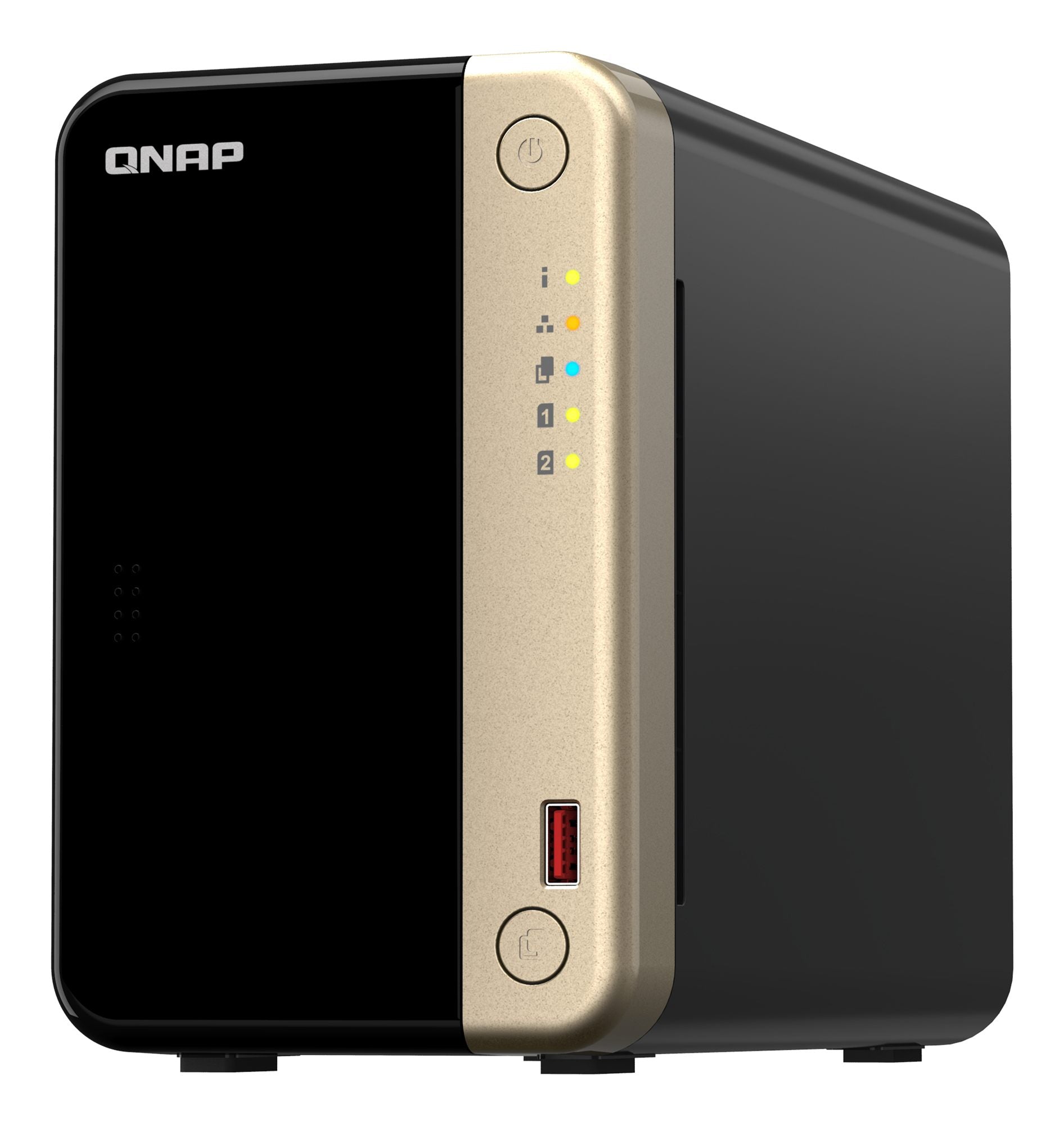 QNAP TS-264-8G 2-Bay desktop NAS Intel Celeron N5105/N5095 quad-core 8Go