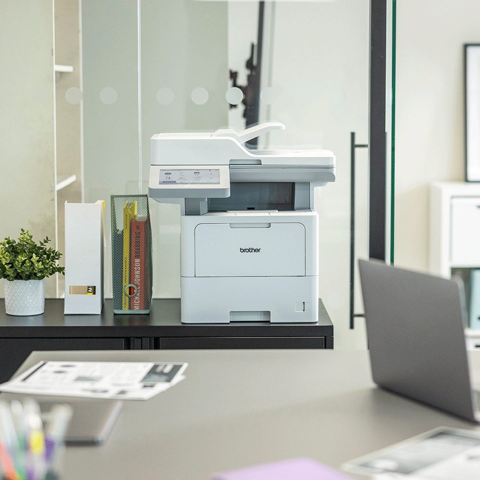 BROTHER MFC-L6910DN MFP Mono B/W laser A4 50ppm copy 50ppmprint 520 sheets USB 2.0 Gigabit LAN Wi-Fi NFC USB 2.0 host